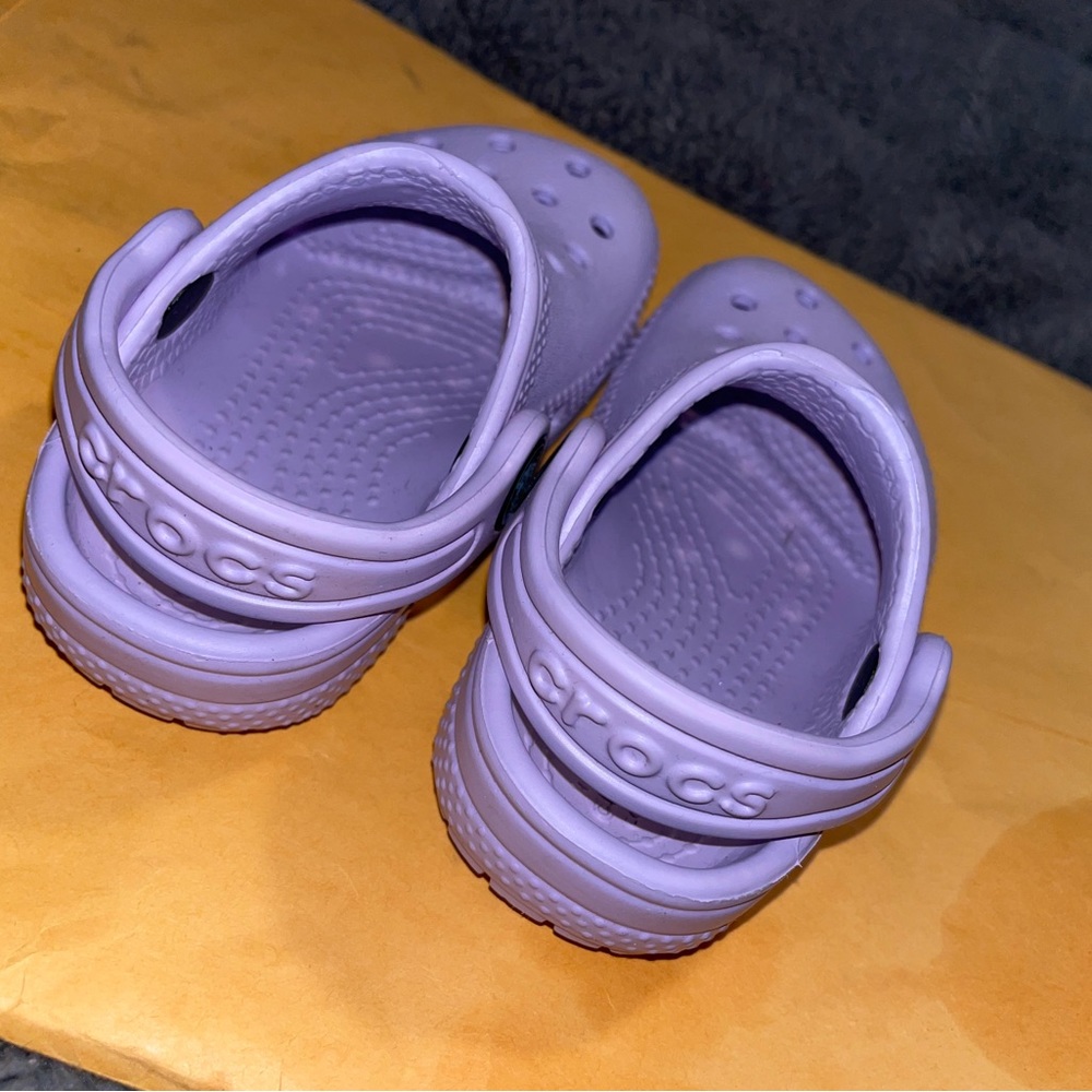 Purple CROCS